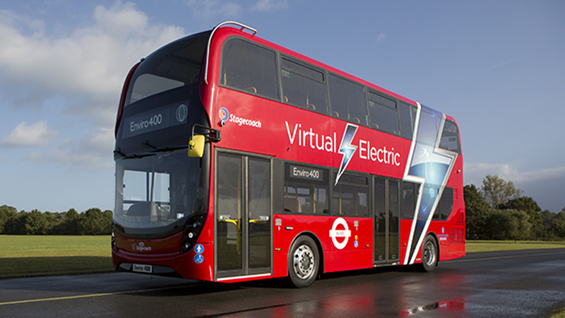 Alexander Dennis Limited Virtual electric bus