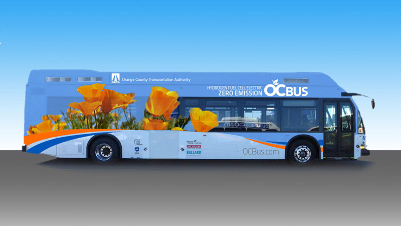 Orange county transit authority bus